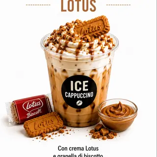 Ice Cappuccino lotus Biscoff