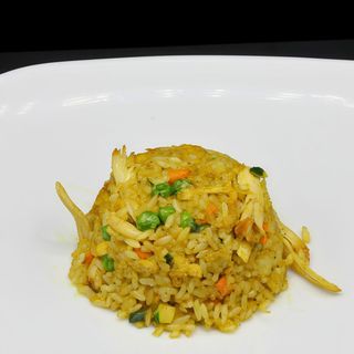 Riso al curry con pollo