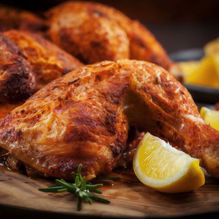 Coscia di pollo arrosto