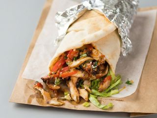 Piadina seekh kebab