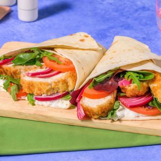 Chicken wrap pollo fritto
