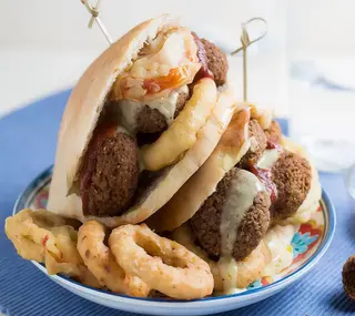 Panino falafel