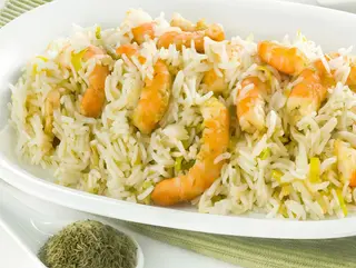 Gamberetti biryani