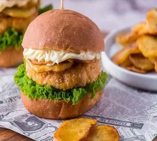 Fish burger