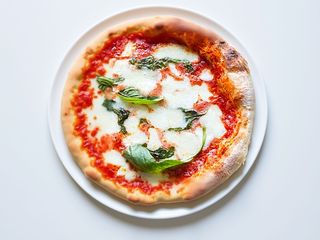 Pizza Margherita - pizzetta rotonda