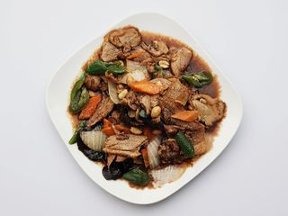 Anatra in salsa piccante