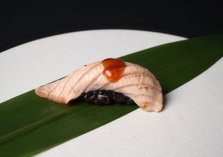 73 Black salmon aburi