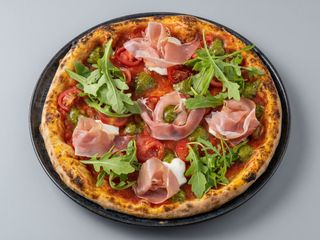 Aruca + bibita e patatine