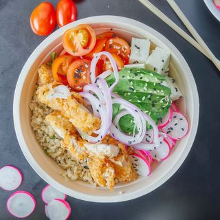 Poke hawaiian chicken