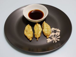 Raviolo con pollo