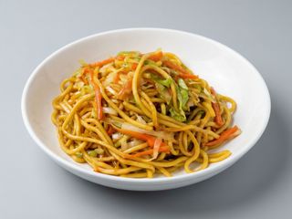 Spaghetti saltato con verdure