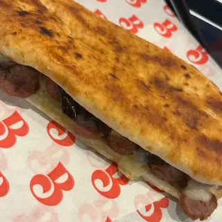 Salsiccia , melenzane , provola