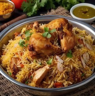 Lamb biryani