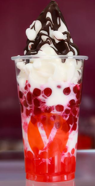 Bubble yogurt grande