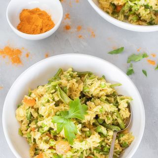 Riso basmati con verdure