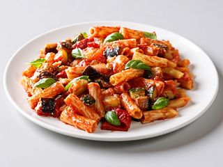 Pasta verdure frullate