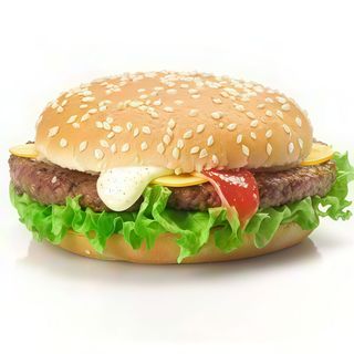 Panino cheese burger singolo