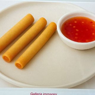 9.Involtini di gamberi