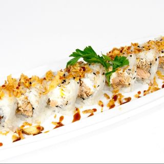 250. Uramaki crispy salmone roll 4 pezzi