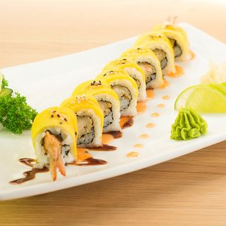 260. Uramaki ebi mango roll 4 pezzi