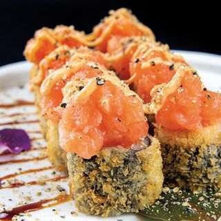 153. Hosomaki sake spicy maki fritto 6 pezzi