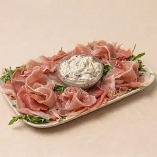 Culatello e Burrata al Tartufo