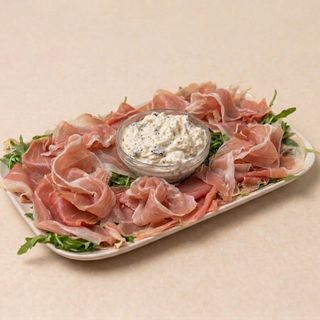 Culatello e Burrata al Tartufo