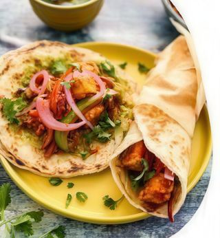 Vegetable Spring Kati Roll