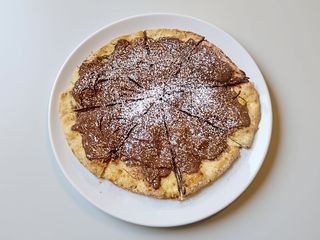 Focaccia con Nutella