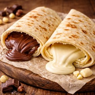 Piadina ripiena di Nutella