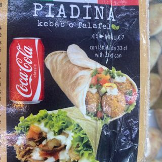 Piadine kebab