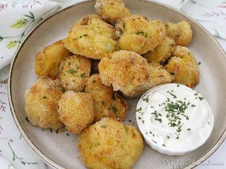 Nuggets di cavolfiore e verdure miste al forno
