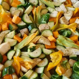 Verdure miste al forno