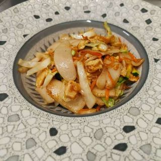 Gnocchi di riso con pollo 