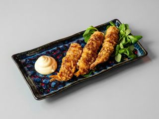 Gamberi in tempura
