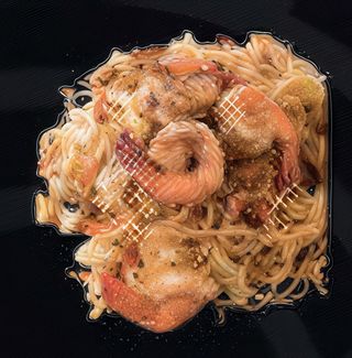Spaghetti di riso con verdure