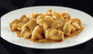 Pollo con mandorle