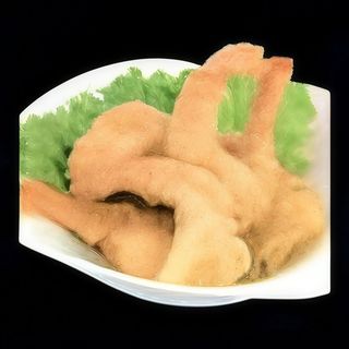 Gamberi fritti in salsa agrodolce