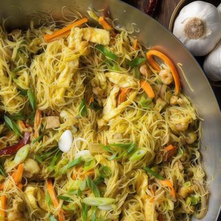 Chicken noodles porzione grande