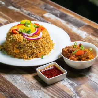 Chicken fried rice porzione media