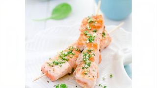 130. Spiedini salmone - 2 pezzi