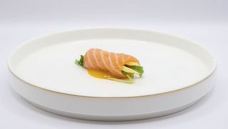 9. Involtini sake mango