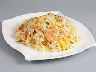 302.Riso con gamberi