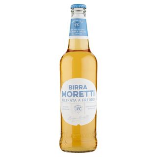 birra moretti 33 cl filtrata a freddo