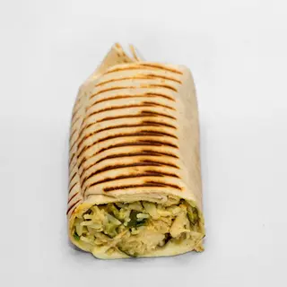 curry wrap menù