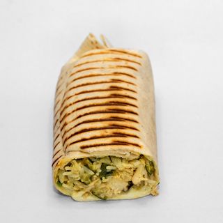 curry wrap menù