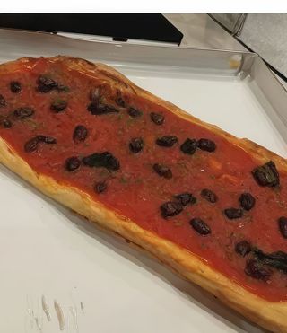 Pinsa linguaccia rossa 4 porzioni