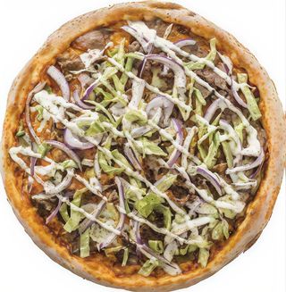 Pizza kebab completa