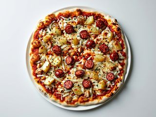 Würstel e patate al forno