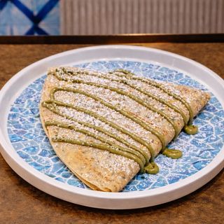 Crepes con crema di Pistacchio